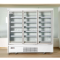 Refrigeratore di bevande in vetro economico commerciale per la vendita